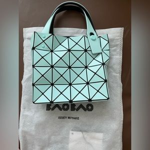 Issey Miyake bag in mint